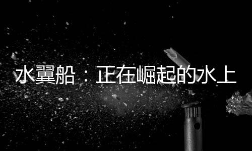 水翼船:正在崛起的水上科技热点